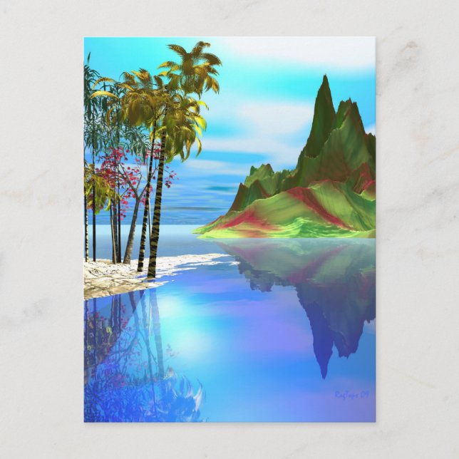 Stained Glass Postcard (Front)