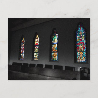 Stained Glass Postcard
