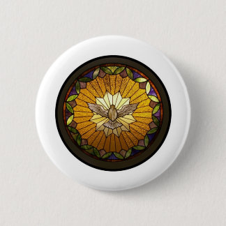 Stained Glass Prints 6 Cm Round Badge