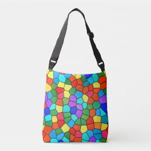 Stained Glass Rainbow 2183 tote bag