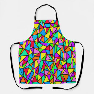 Stained Glass Rainbow Apron