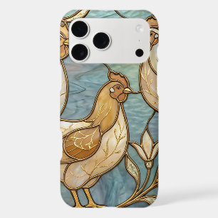 Stained Glass Roosters Elegant Chicken Farmhouse