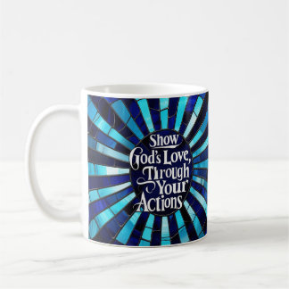 Stained Glass - Show Love Coffee Mug