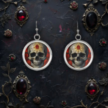 Stained Glass Skull