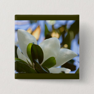 Stained Glass Sky Southern Magnolia Gifts Apparel 15 Cm Square Badge