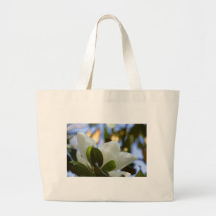 Stained Glass Sky Southern Magnolia Gifts Apparel Large Tote Bag