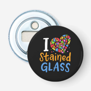Stained Glass Stained Glass Artist Bottle Opener