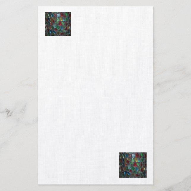 Stained Glass Stationery (Front)