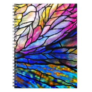 Stained Glass, Tiffany - Style, Notebook