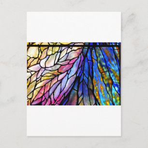 Stained Glass, Tiffany - Style, Postcard