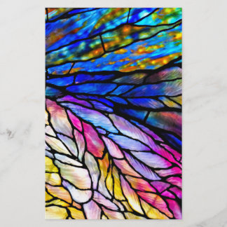 Stained Glass, Tiffany - Style, Stationery