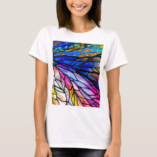 Stained Glass, Tiffany - Style,  T-Shirt