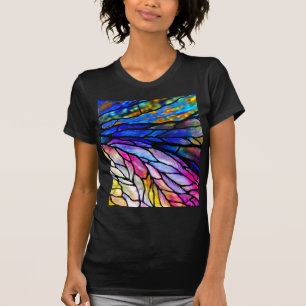 Stained Glass, Tiffany - Style,  T-Shirt