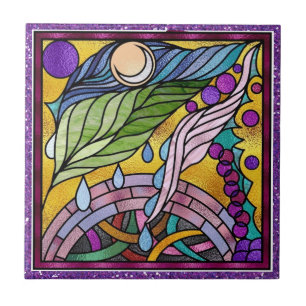 Stained Glass Tile Design - SRF