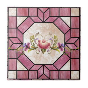 Stained Glass Tile Design - SRF