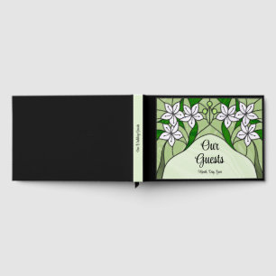 Stained Glass Wedding Guest Book