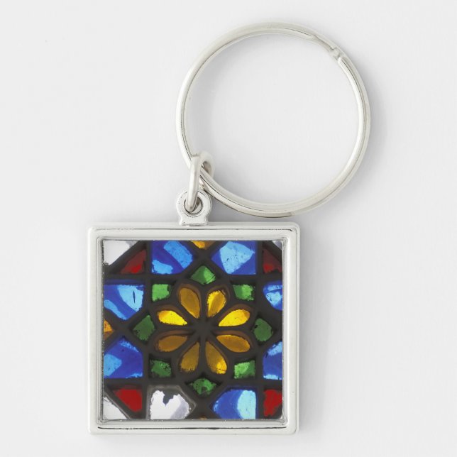 Stained glass window inside the National Key Ring (Front)