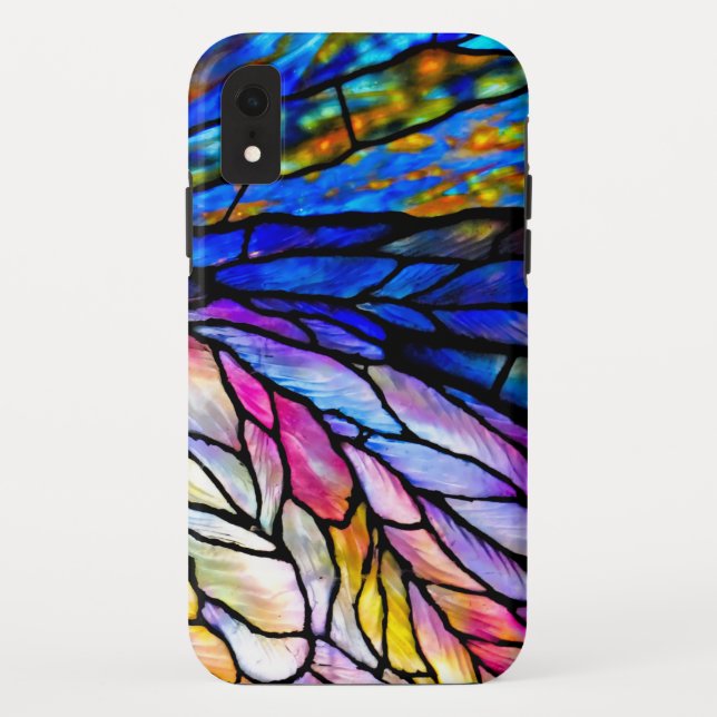 Stained Glass Window iPhone XR Case (Back)