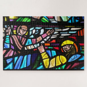 stained glass window jigsaw puzzle