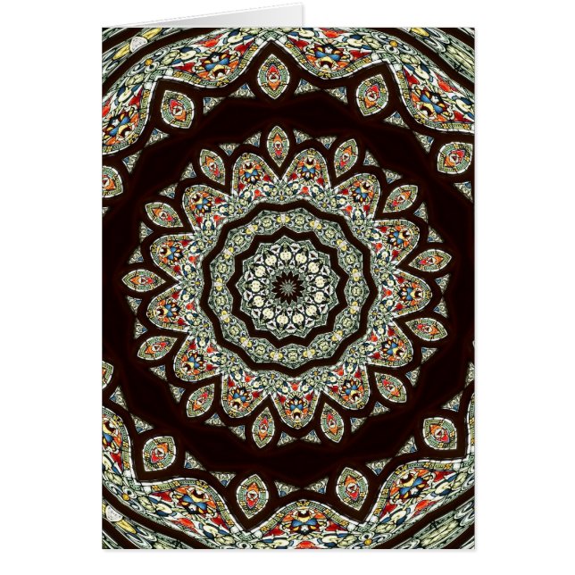 Stained Glass Window Kaleidoscope 13 (Front)