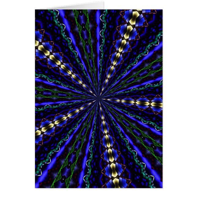 Stained Glass Window Kaleidoscope 17 (Front)