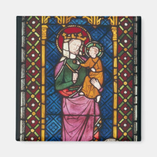 Stained Glass Window Magnet