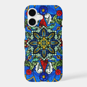 Stained Glass Window Mandala Phone Case