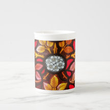 Stained Glass Window No.1 Bone China Mug