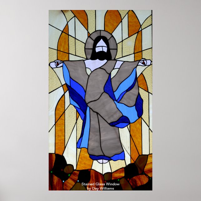 Stained Glass Window Poster (Front)