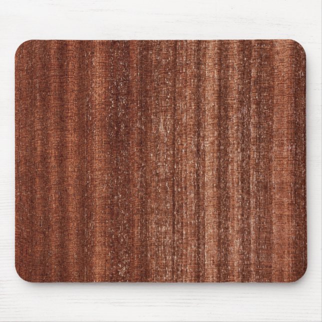 Stained Wood Mouse Pad (Front)