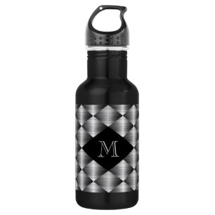 Stainless 18 oz. Black 532 Ml Water Bottle