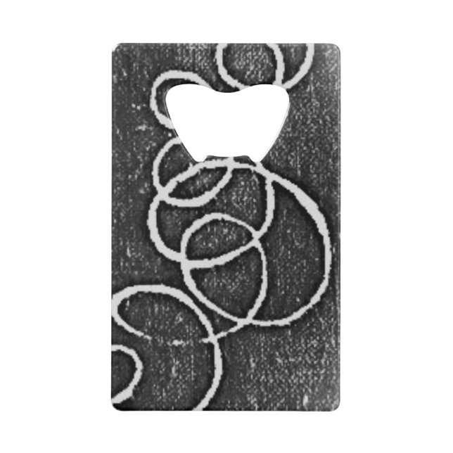 Stainless Steel Bottle Opener (Front)