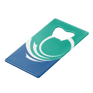 Stainless Steel Bottle Opener flag of Ottawa