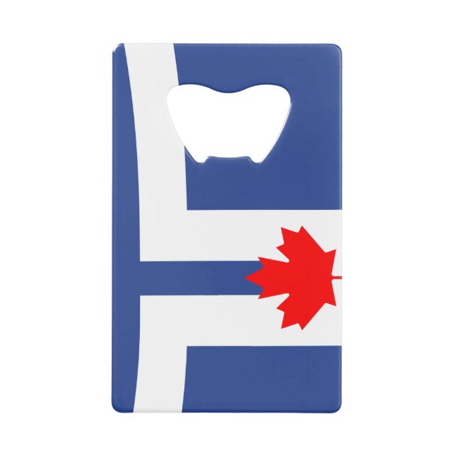 Stainless Steel Bottle Opener flag of Toronto (Front)