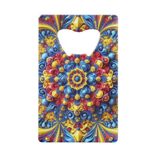 Stainless Steel Bottle Opener with Romanian Colour