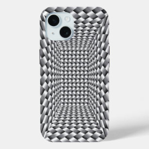 Stainless Steel Box Weave Illusion iPhone 15 Case