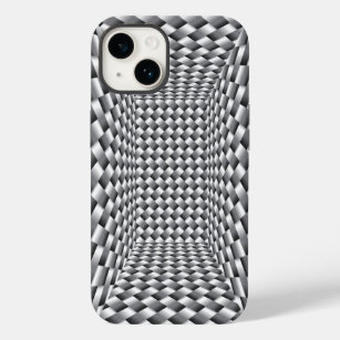 Stainless Steel Box Weave Illusion Case-Mate iPhone 14 Case