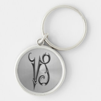 Stainless Steel Capricorn Symbol Key Ring