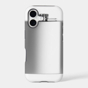 Stainless steel hip flask