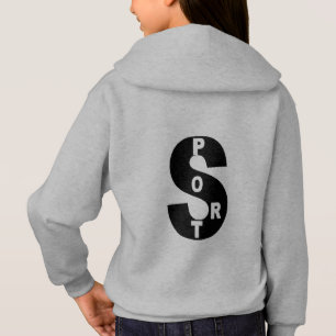 Stainless steel hooded trim back girls DESIGN SPOR