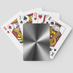 Stainless Steel Image Playing Cards