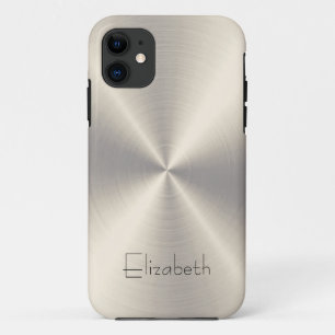 Stainless Steel Metal iPhone 11 Case