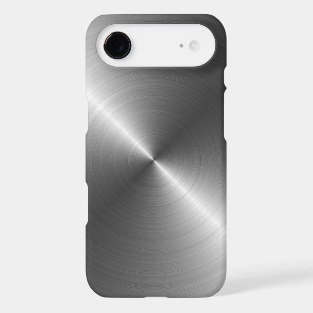Stainless Steel Metal Look iPhone 5 Case (Back)