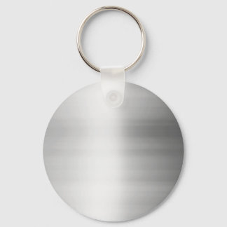 Stainless Steel Metal Look Key Ring