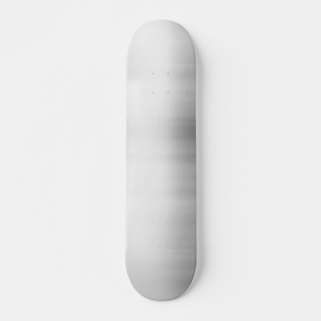 Stainless Steel Metal Look Skateboard (Front)