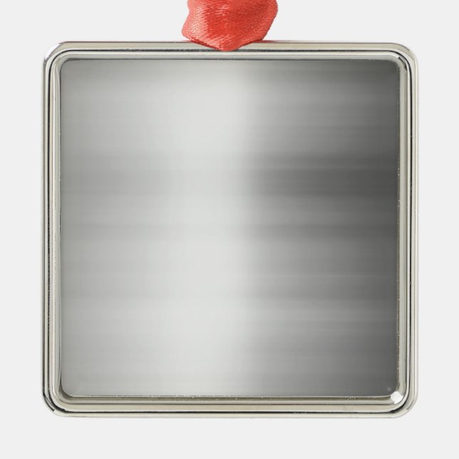 Stainless Steel Metal Look Tree Decoration (Front)