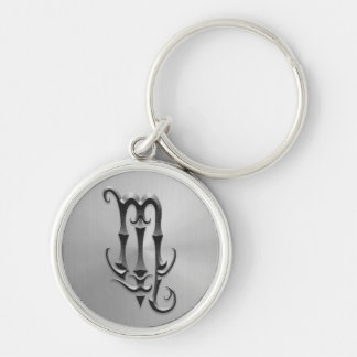 Stainless Steel Scorpio Symbol Key Ring