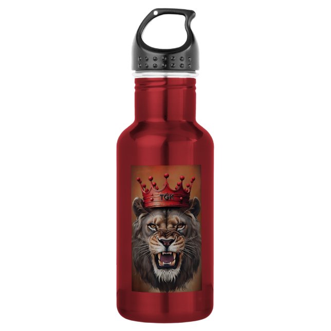 Stainless Steel Water Bottle (Front)