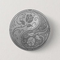 Stainless Steel Yin Yang Roses