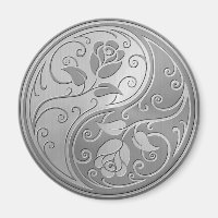 Stainless Steel Yin Yang Roses